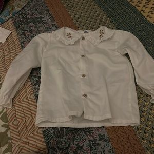 White long sleeve blouse